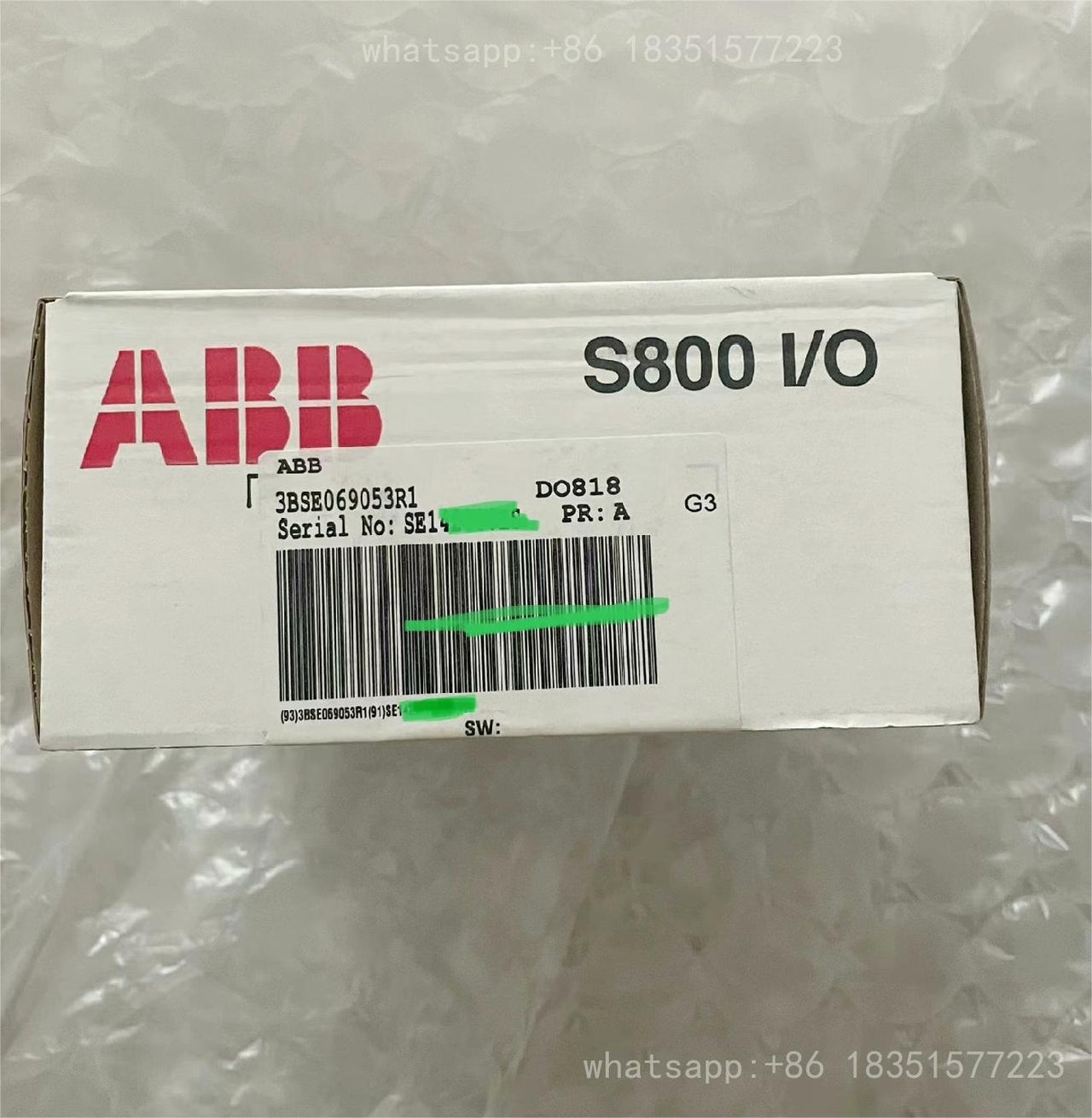 3BSE069053R1 DO818 Digital Current Output Module 24V DC