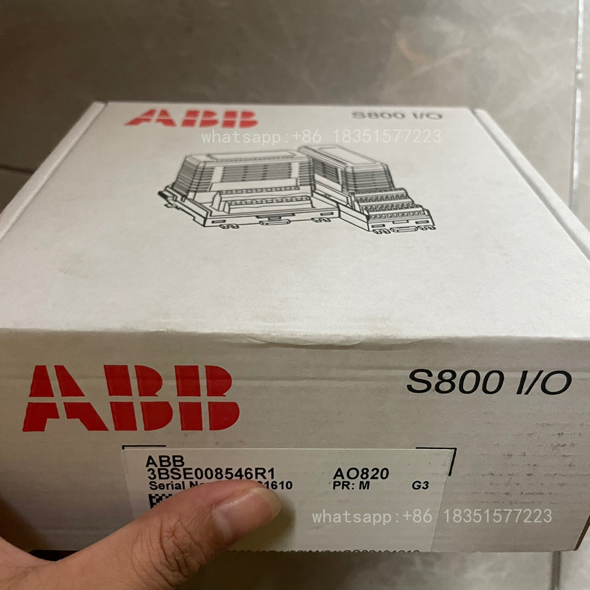 1PC AO820 3BSE008546R1 GALV ISOLATED BIPOLAR AO MODULE