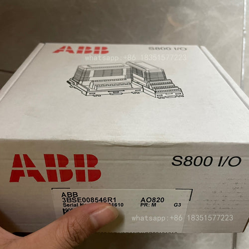 1PC AO820 3BSE008546R1 GALV ISOLATED BIPOLAR AO MODULE
