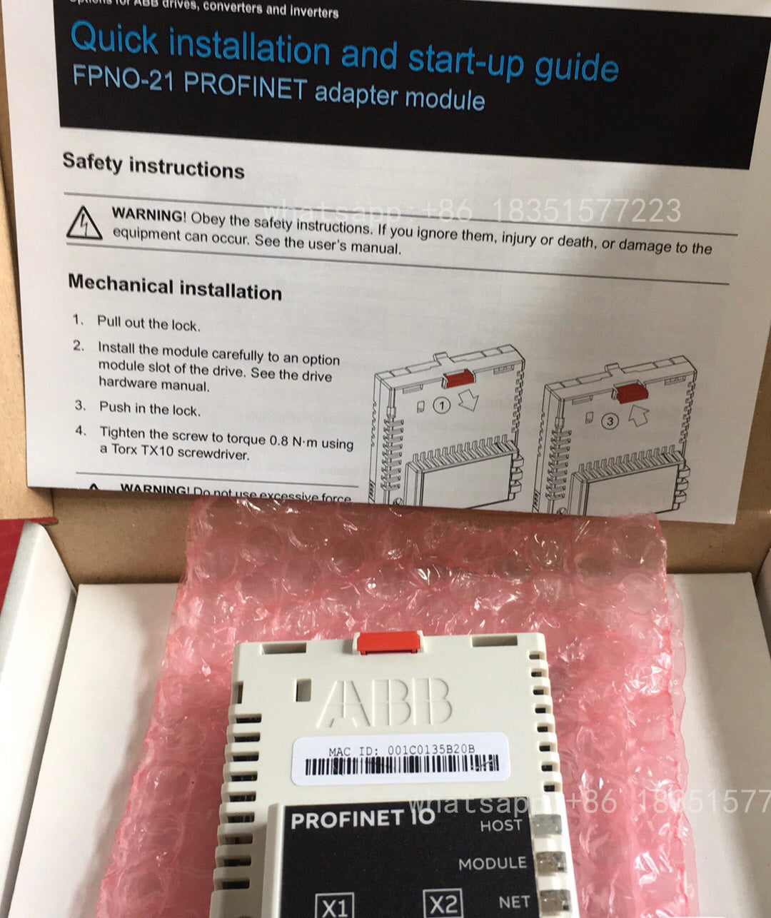 1PC NEW IN BOX FPNO-21 For Ethernet Adapter Communication Module