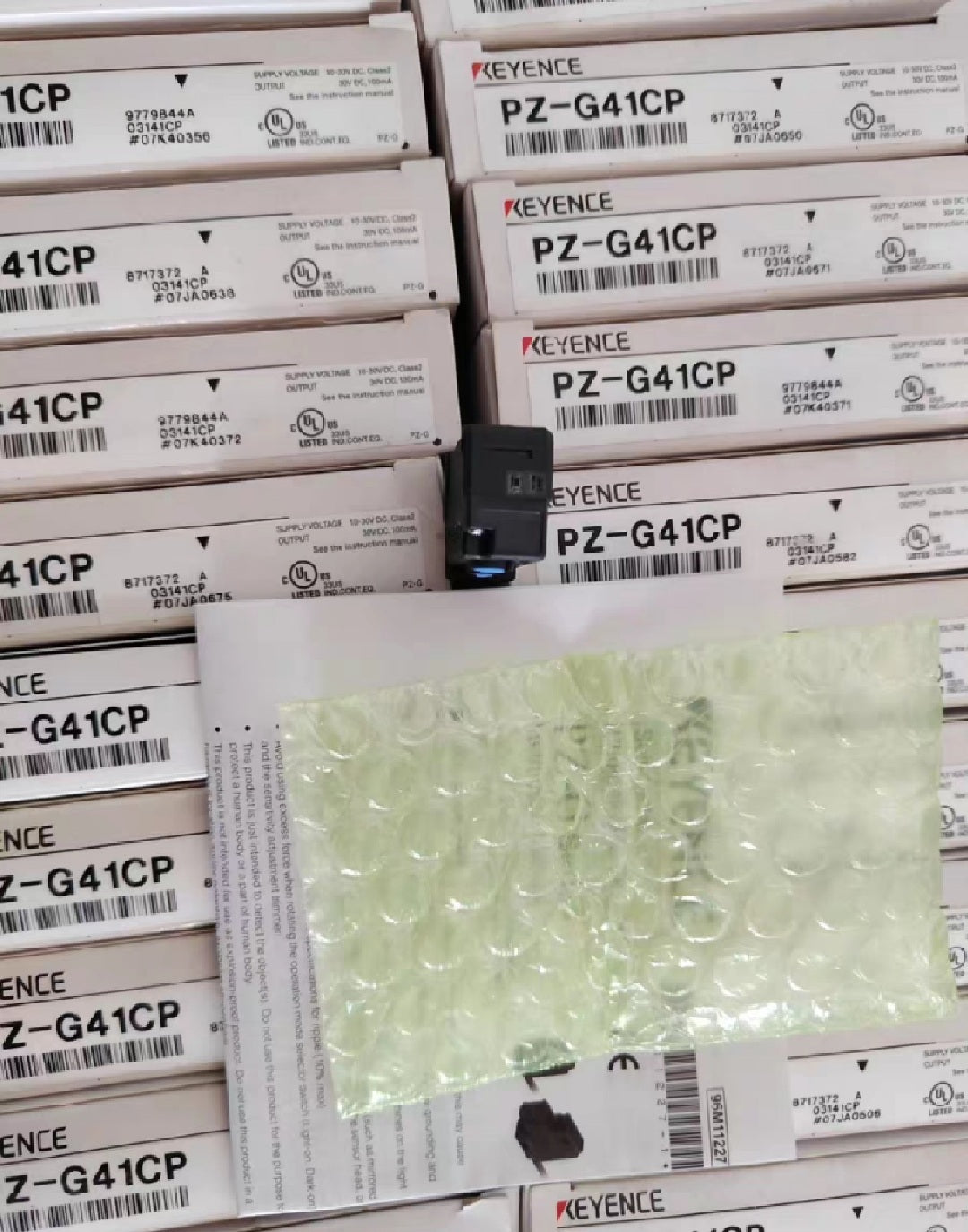 PZ-G41CP Unutilized Spare Parts Inventory