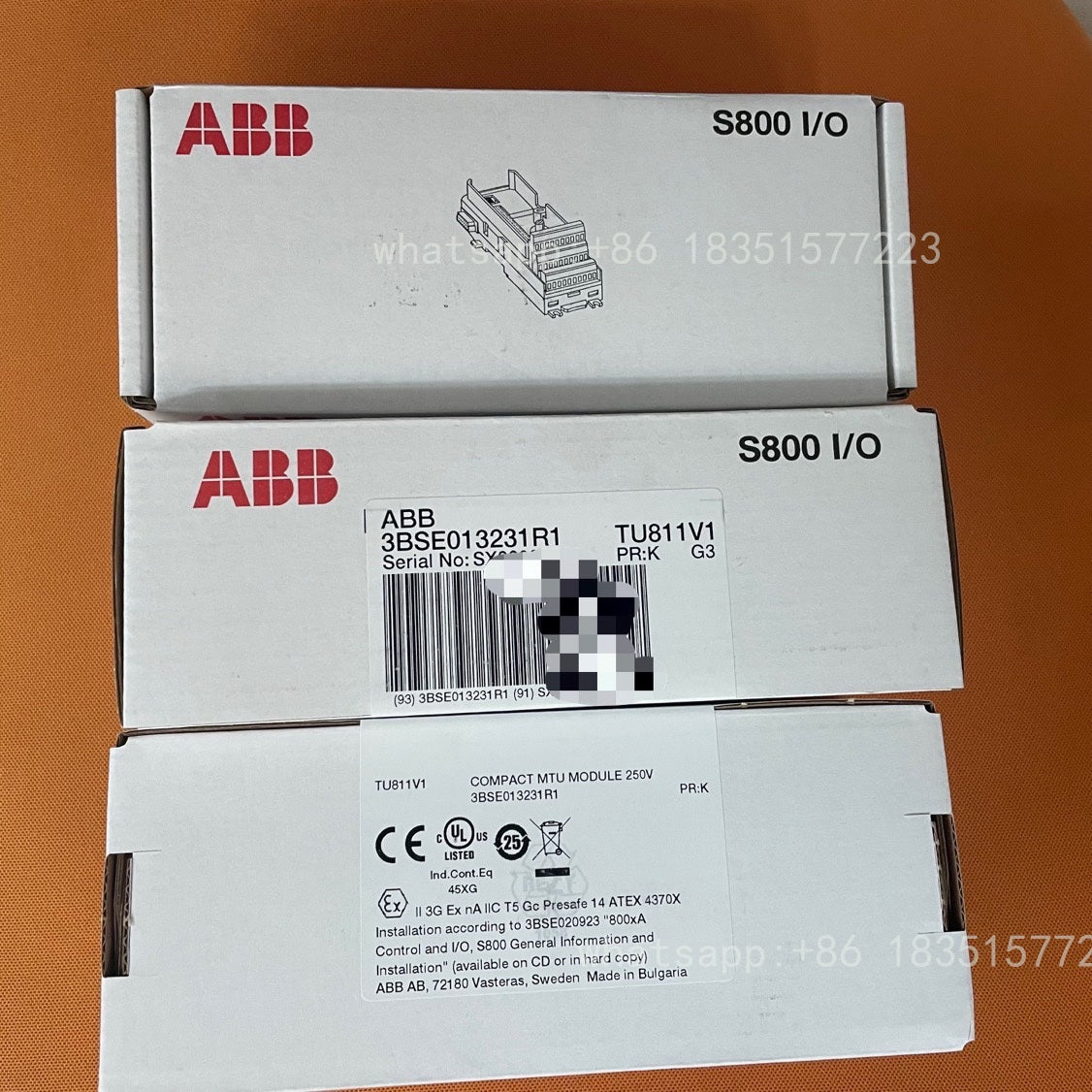 TU811V1 3BSE013231R1 PLC module Brand New In Box