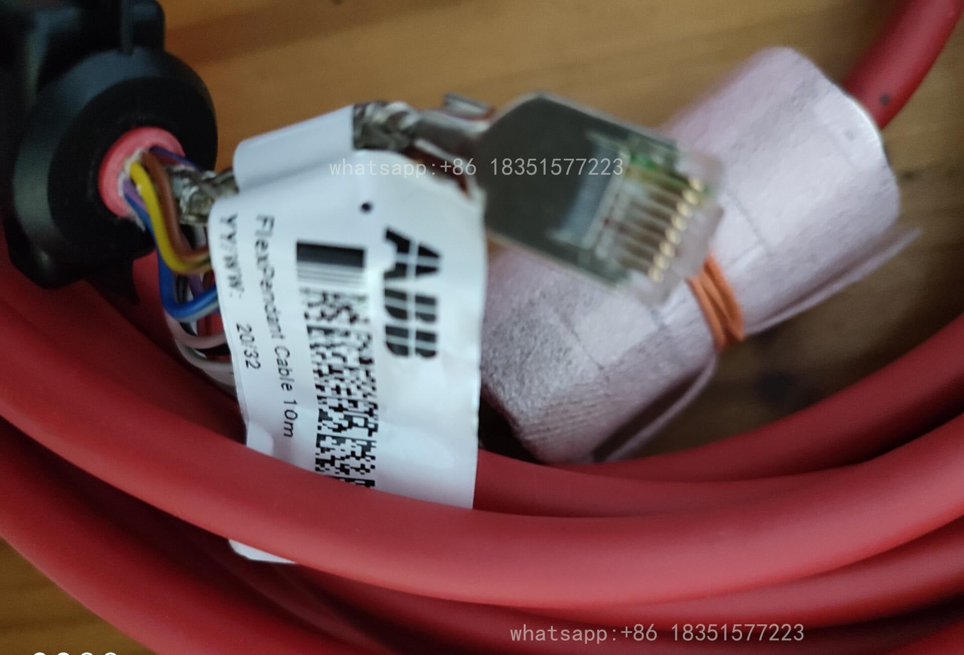 10m 3HAC031683-001 Flexpendant Cable DSQC679 IRC5 Robot Teach Pendant Wire