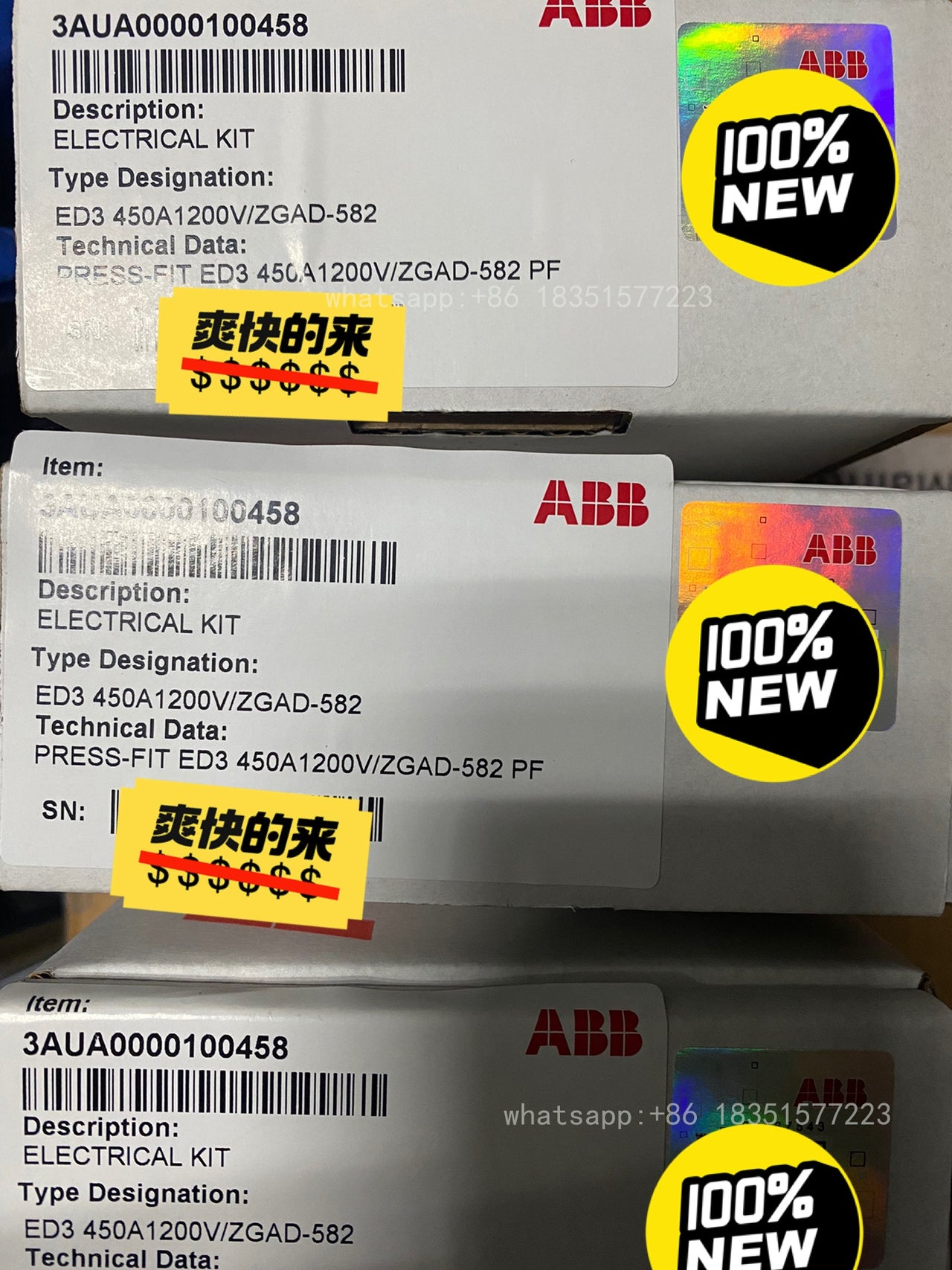 1PC NEW ZGAD-582 with 180-day Warranty