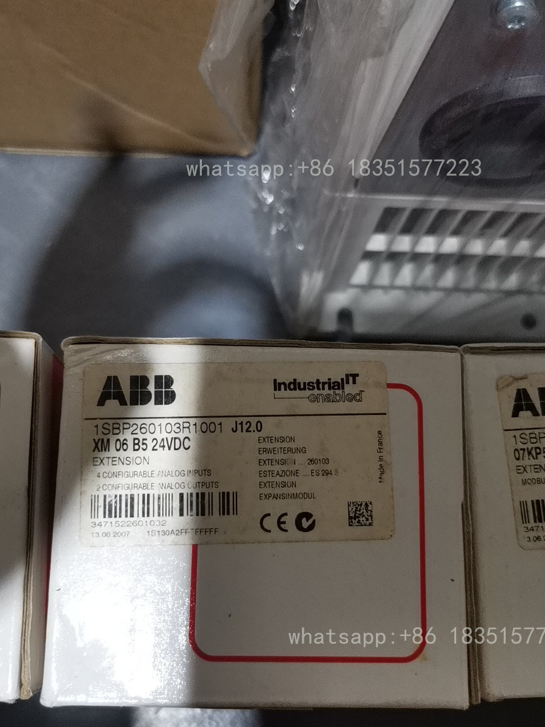 XM06B5 Analog Module XM 06 B5 J12.0 (1SBP260103R1001)