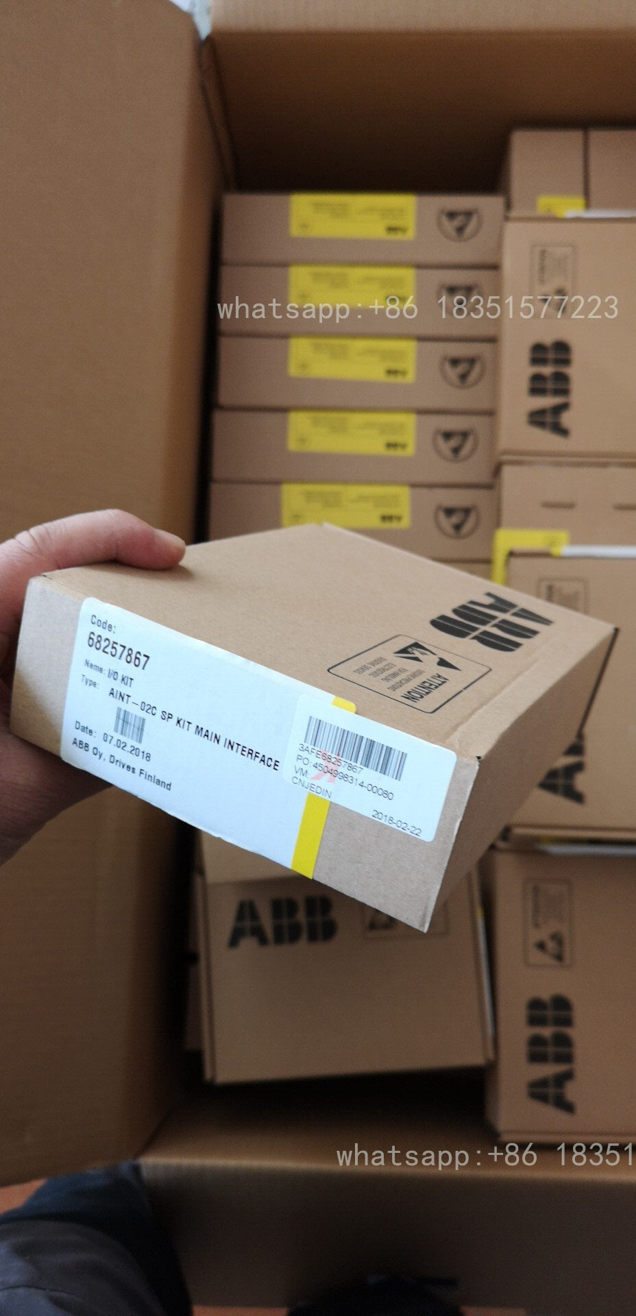 1PC  Variable Frequency ACS800 series AINT-02C PCB BOARD