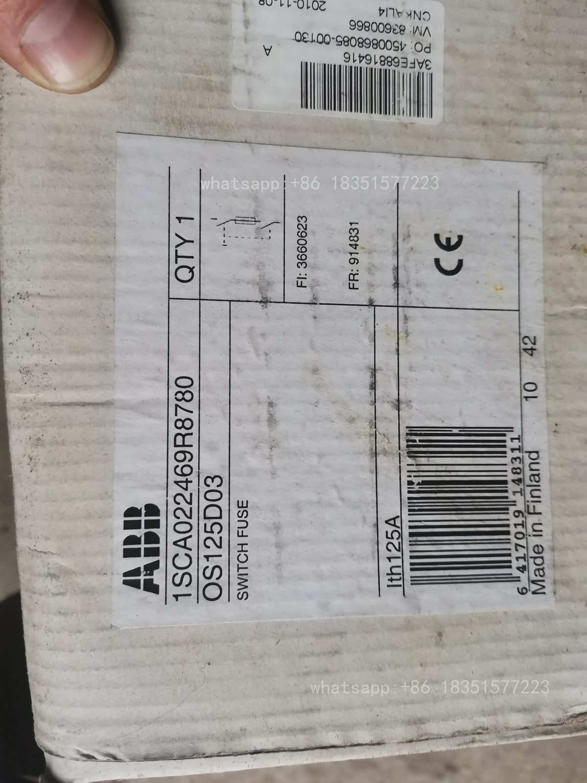 1PC NEW OS125D03 1SCA022469R8780 with 180-day Warranty