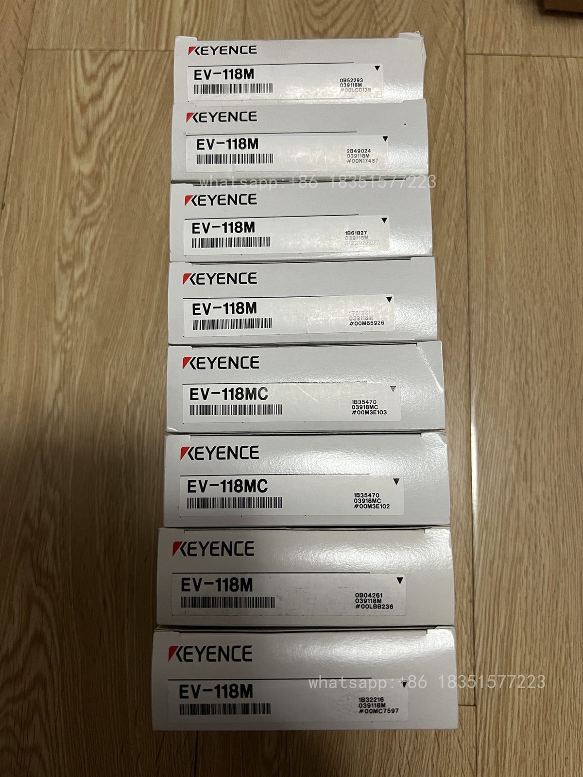 EV-118MC Unutilized Spare Parts Inventory
