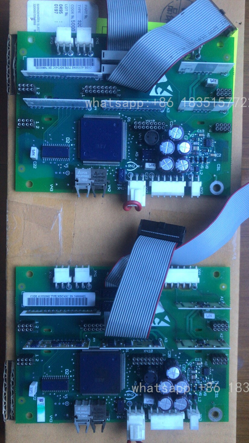 ACS600 Inverter NINT-63C Fiber Optic Interface Board Used