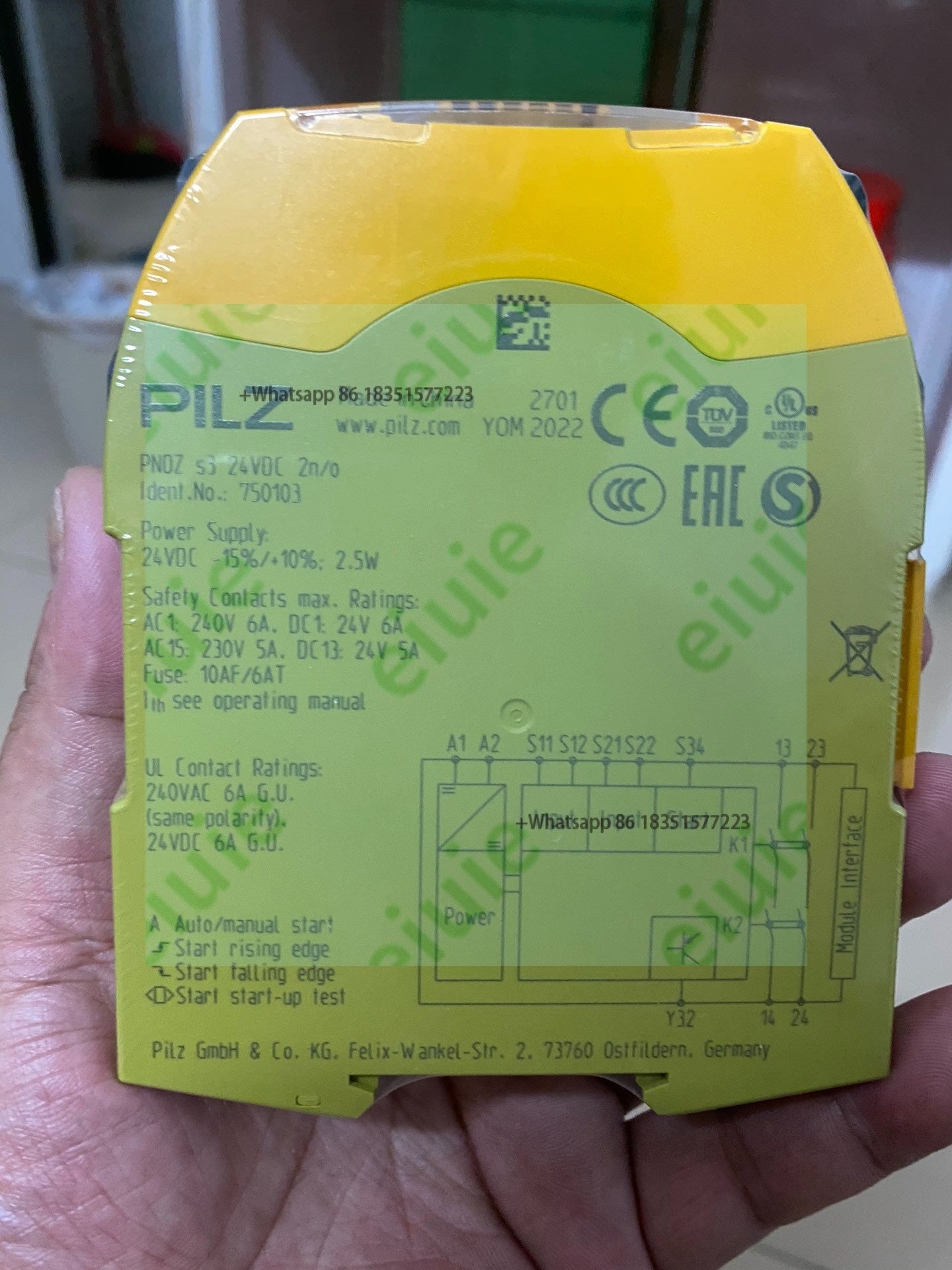 750103(Used) Tested and functioning well, 90 day warranty