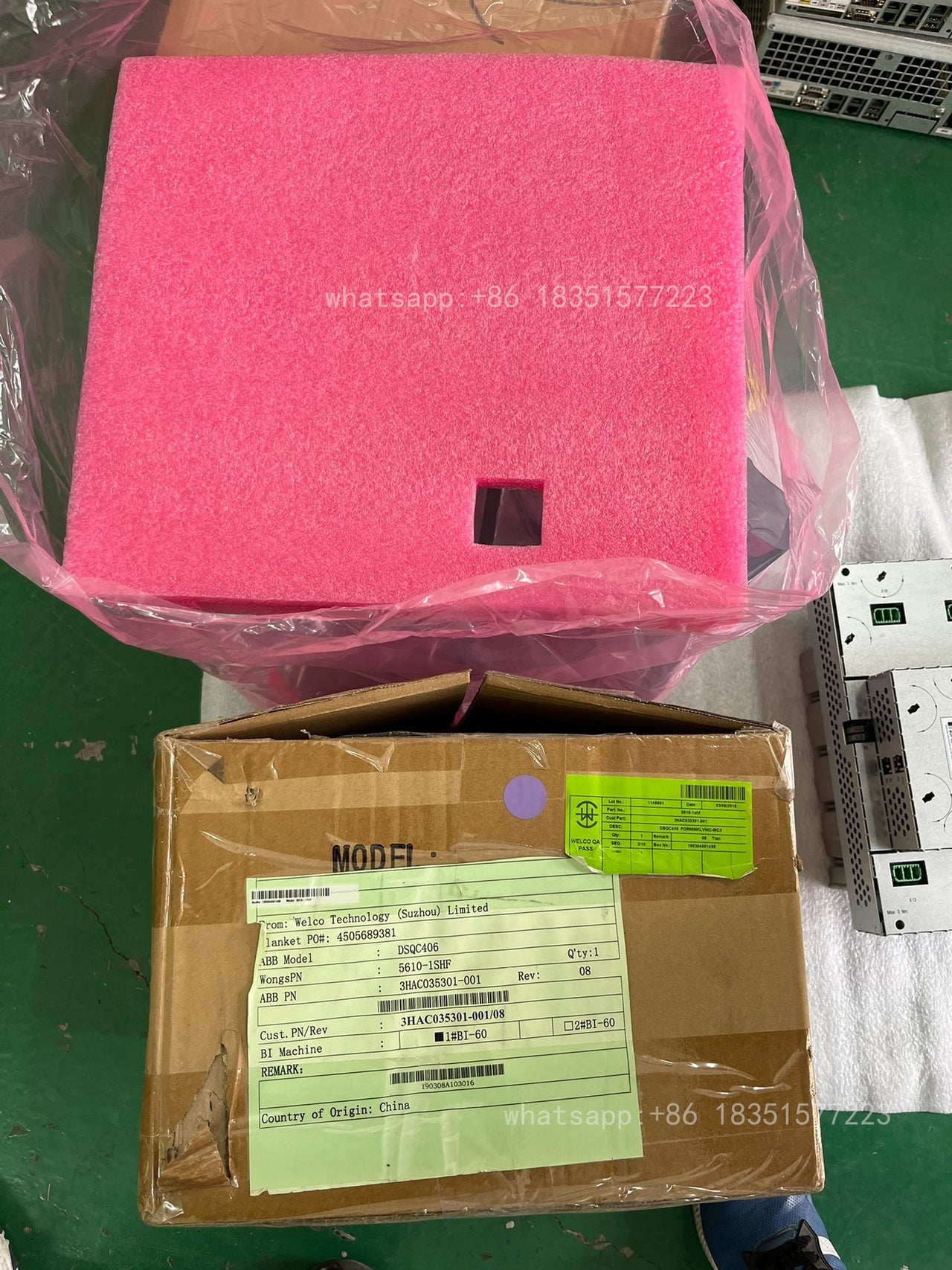 Robot Control Cabinet Accessories DSQC406 3HAC035301-001 REV:08  Brand New