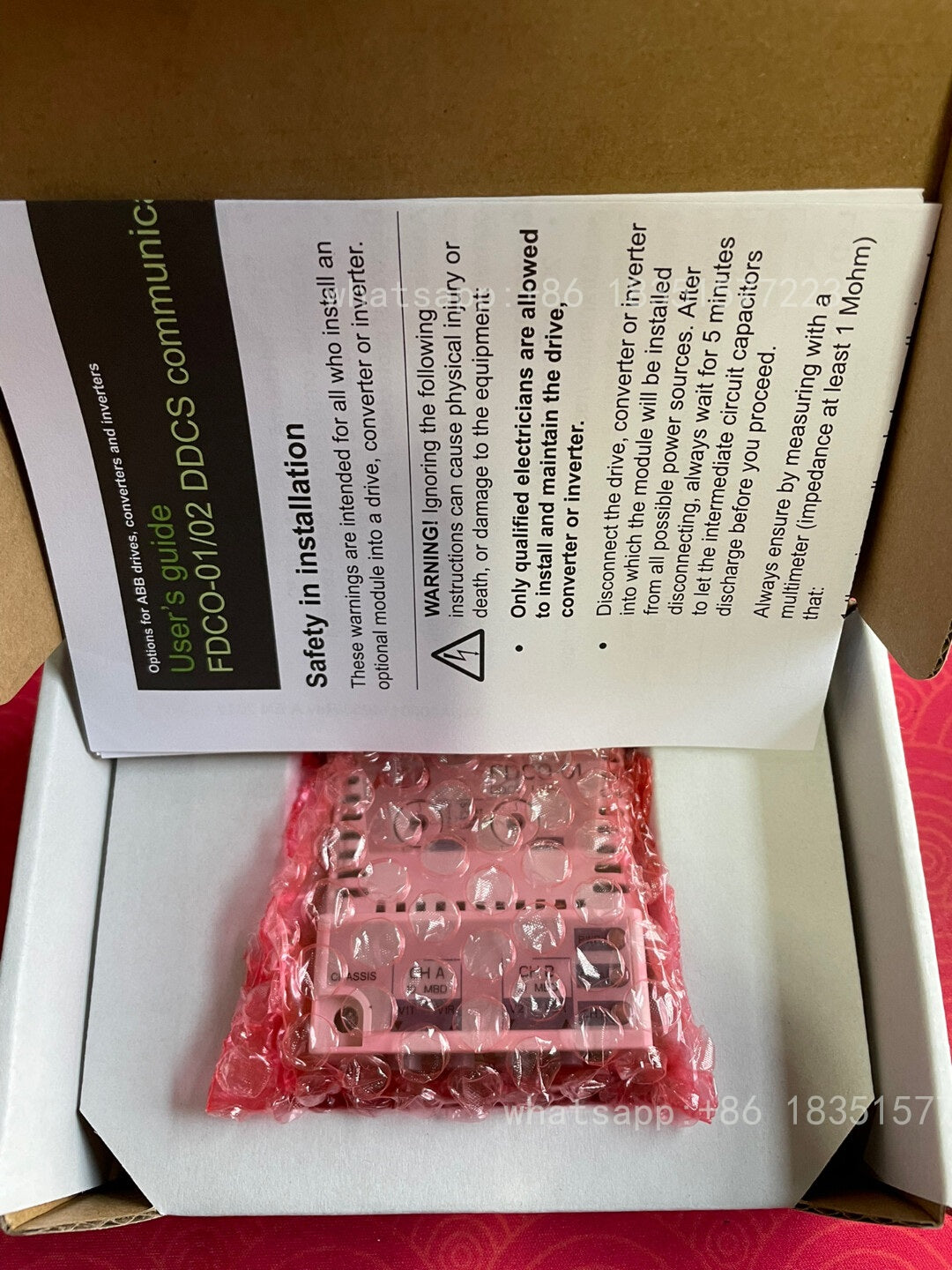 FDCO-01 Inverter Dedicated Analog I/O Expansion Module
