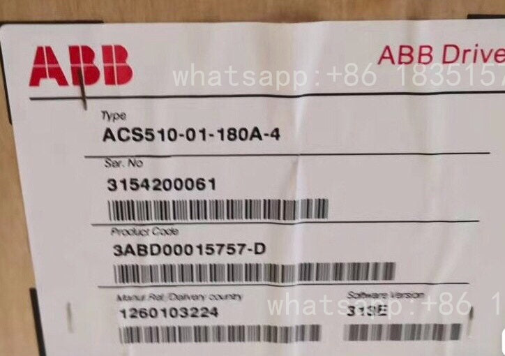1PC ACS510-01-180A-4 90kw Frequency Converter New