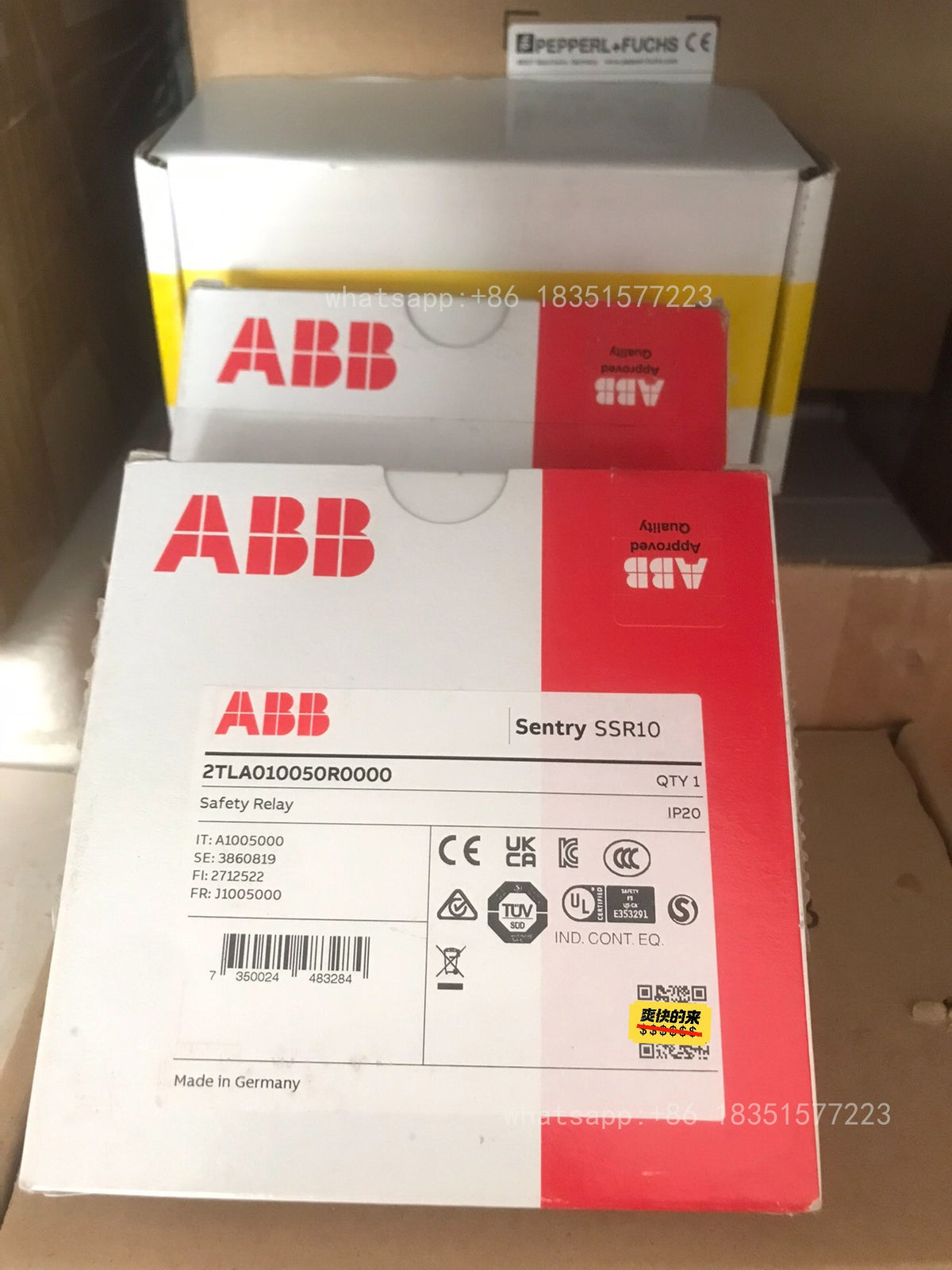 SSR10 2TLA010050R0000 safety relay brand new
