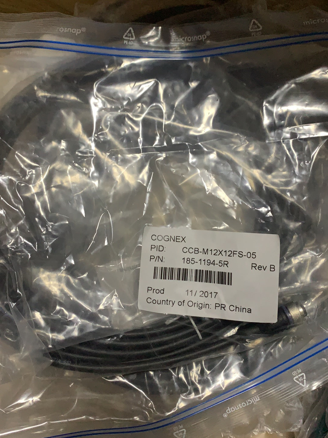 CCB-M12X12FS-05 Unused stock in original packaging for factory spares