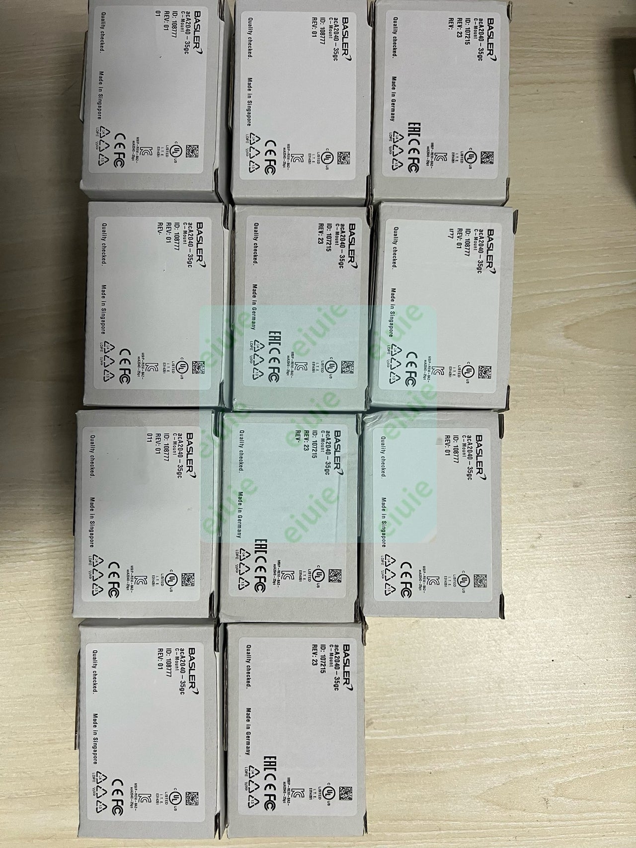 AcA2040-35gc Unused stock in original packaging for factory spares
