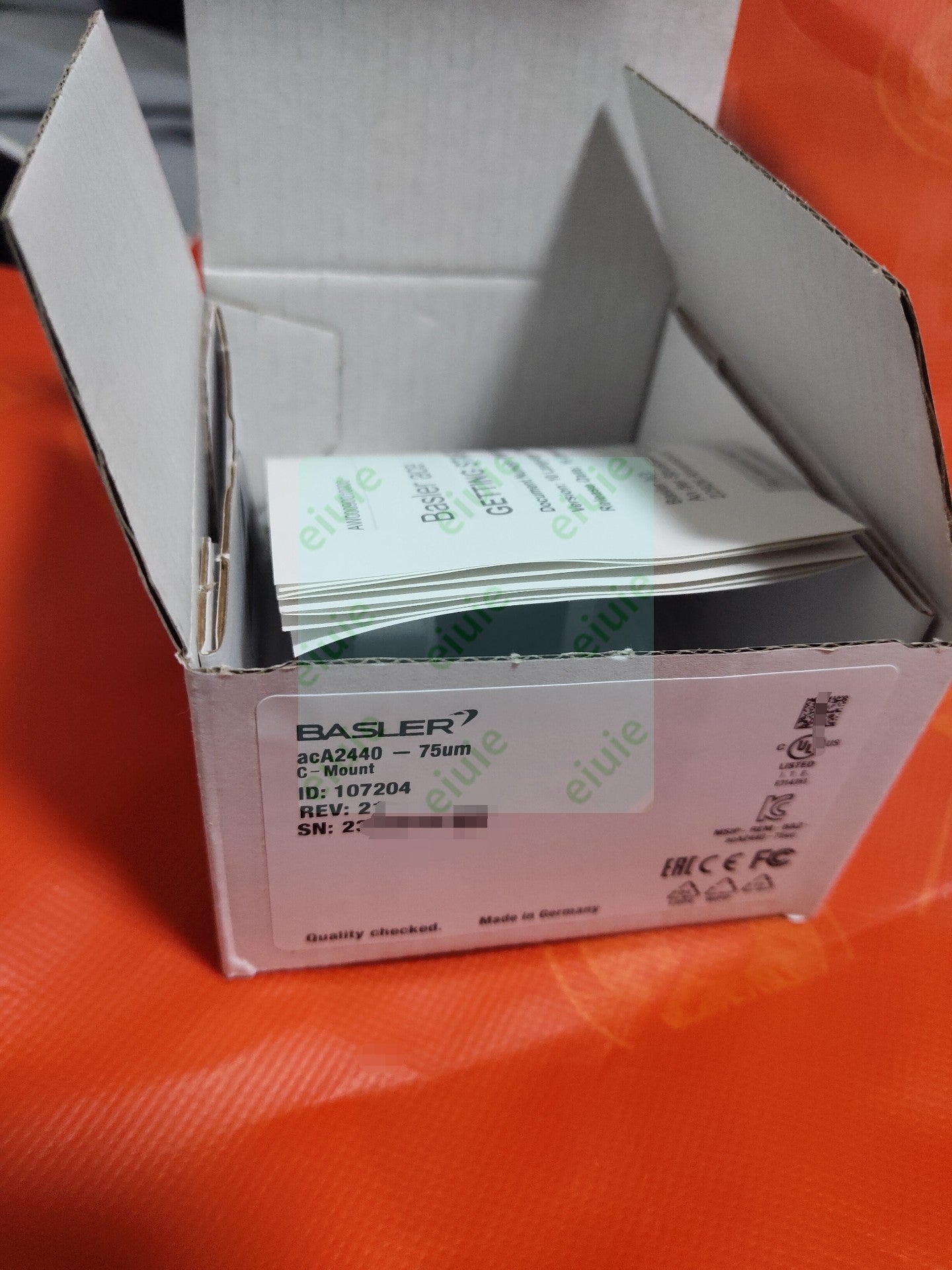 AcA2440-75um(Used) Tested in Good Condition 90-Day Warranty
