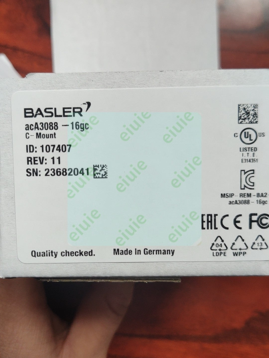 AcA3088-16gc Unused stock in original packaging for factory spares