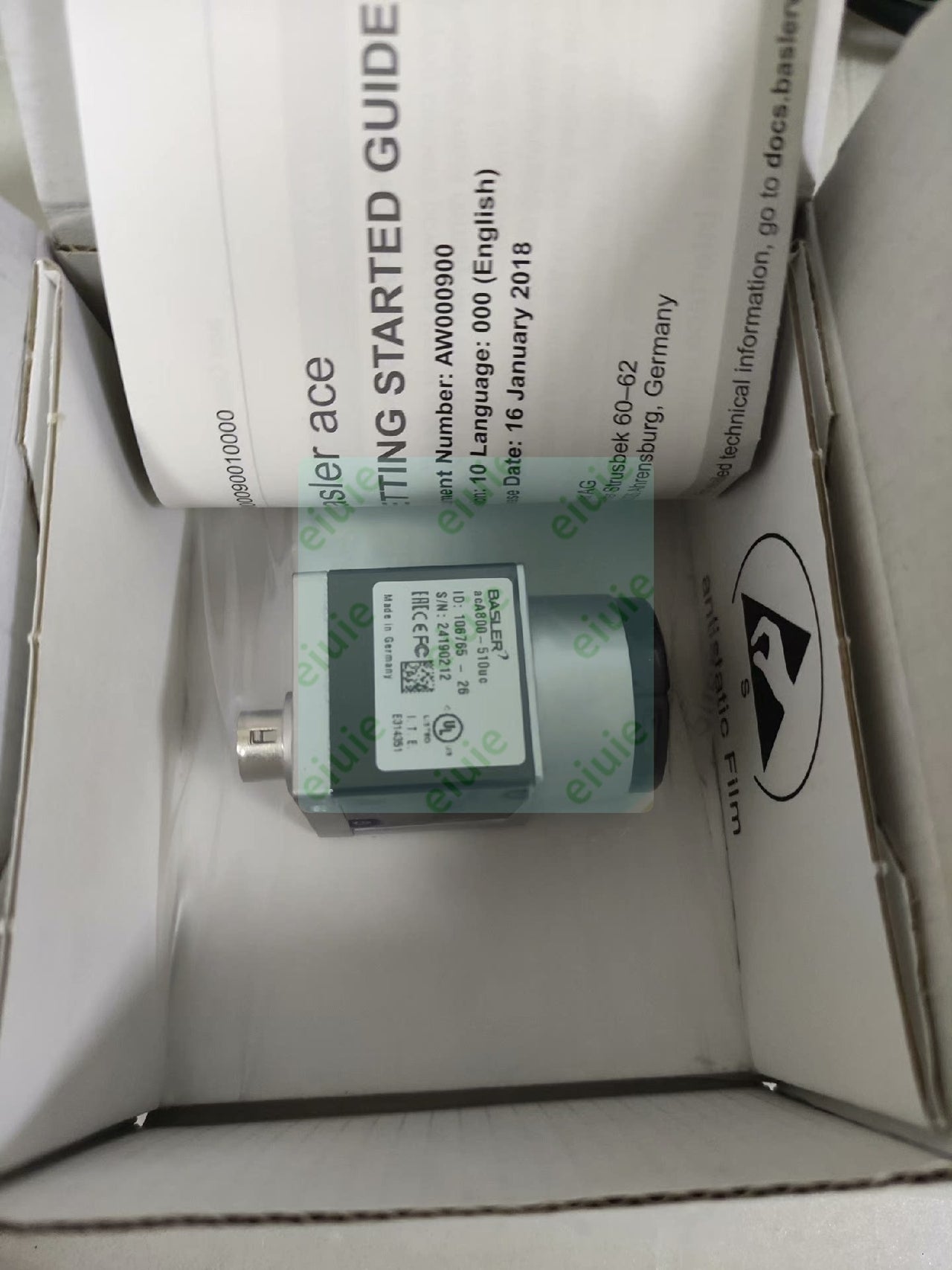 AcA800-510uc Unused stock in original packaging for factory spares